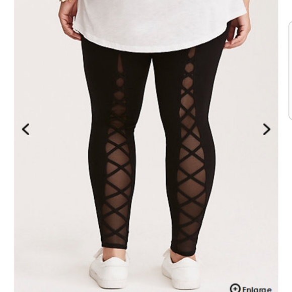 torrid mesh leggings
